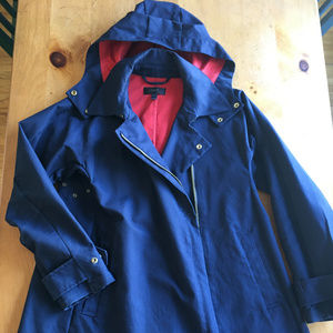 J. Crew Raincoat with removable hood